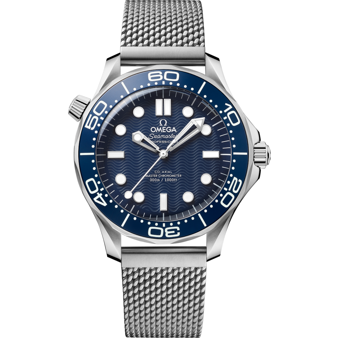 Omega-Seamaster โ007 editionโ Navy& White