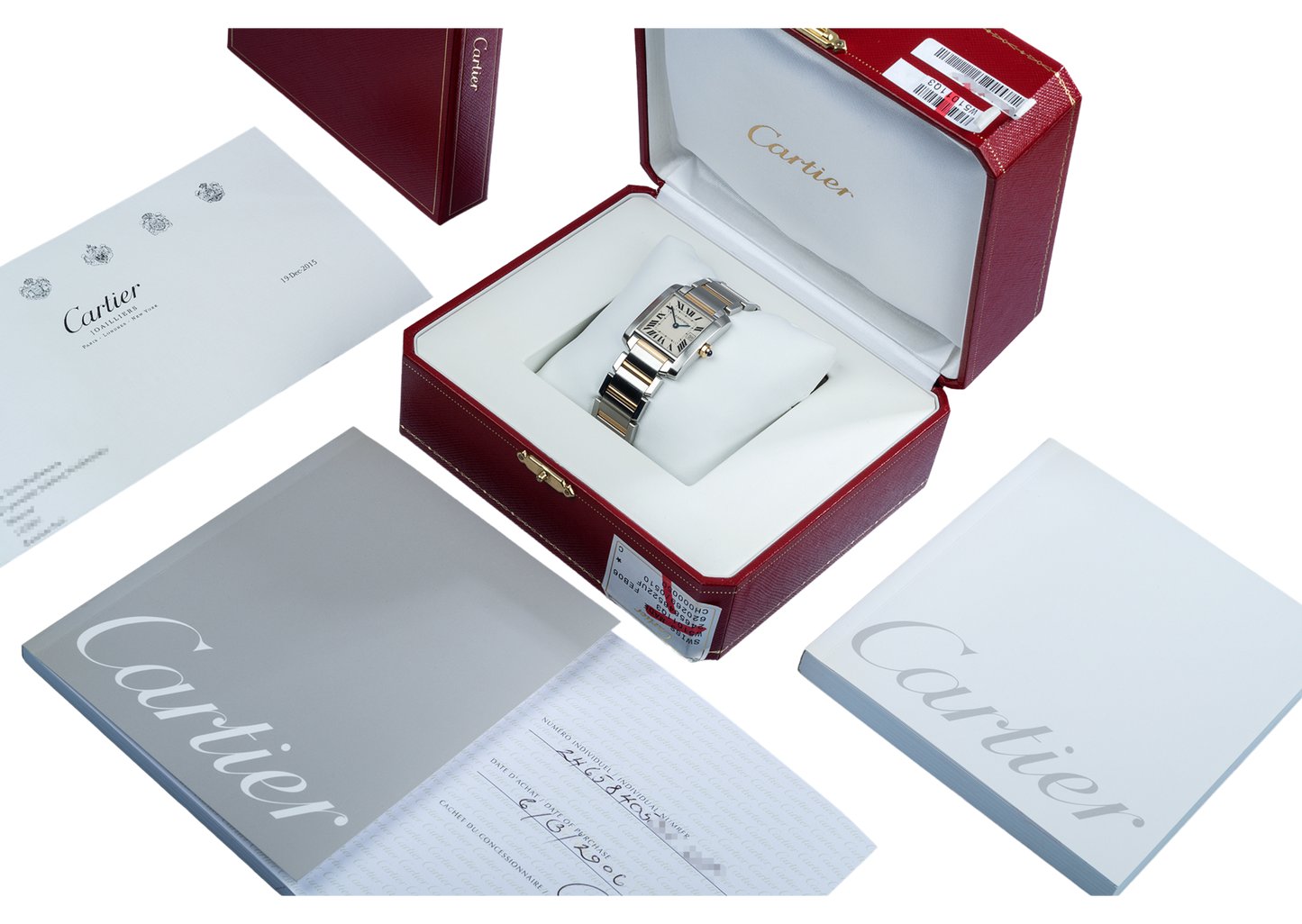 Santos de Cartier white dial