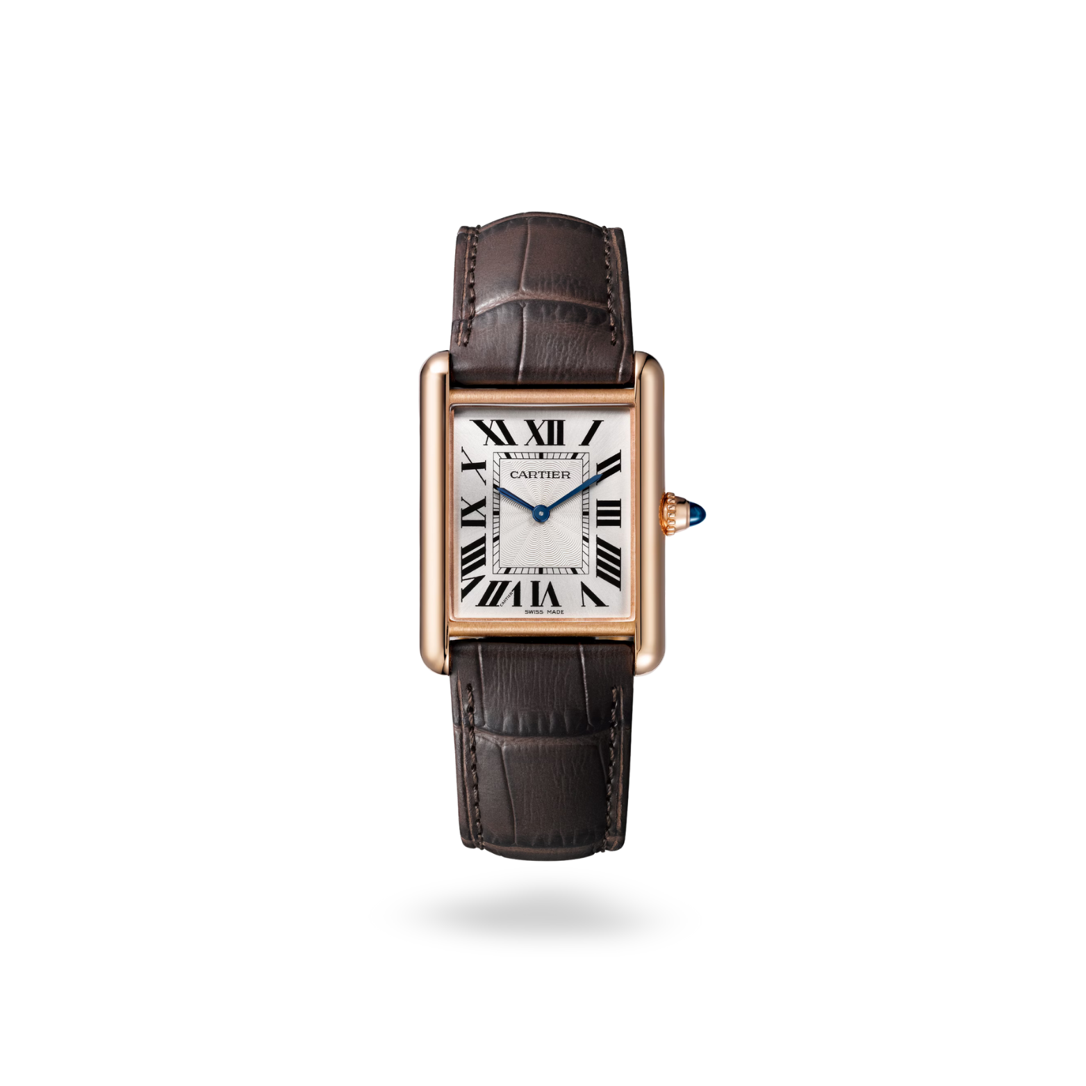 Cartier Tank - Brown Strap