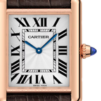 Cartier Tank - Brown Strap