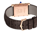 Cartier Tank - Brown Strap