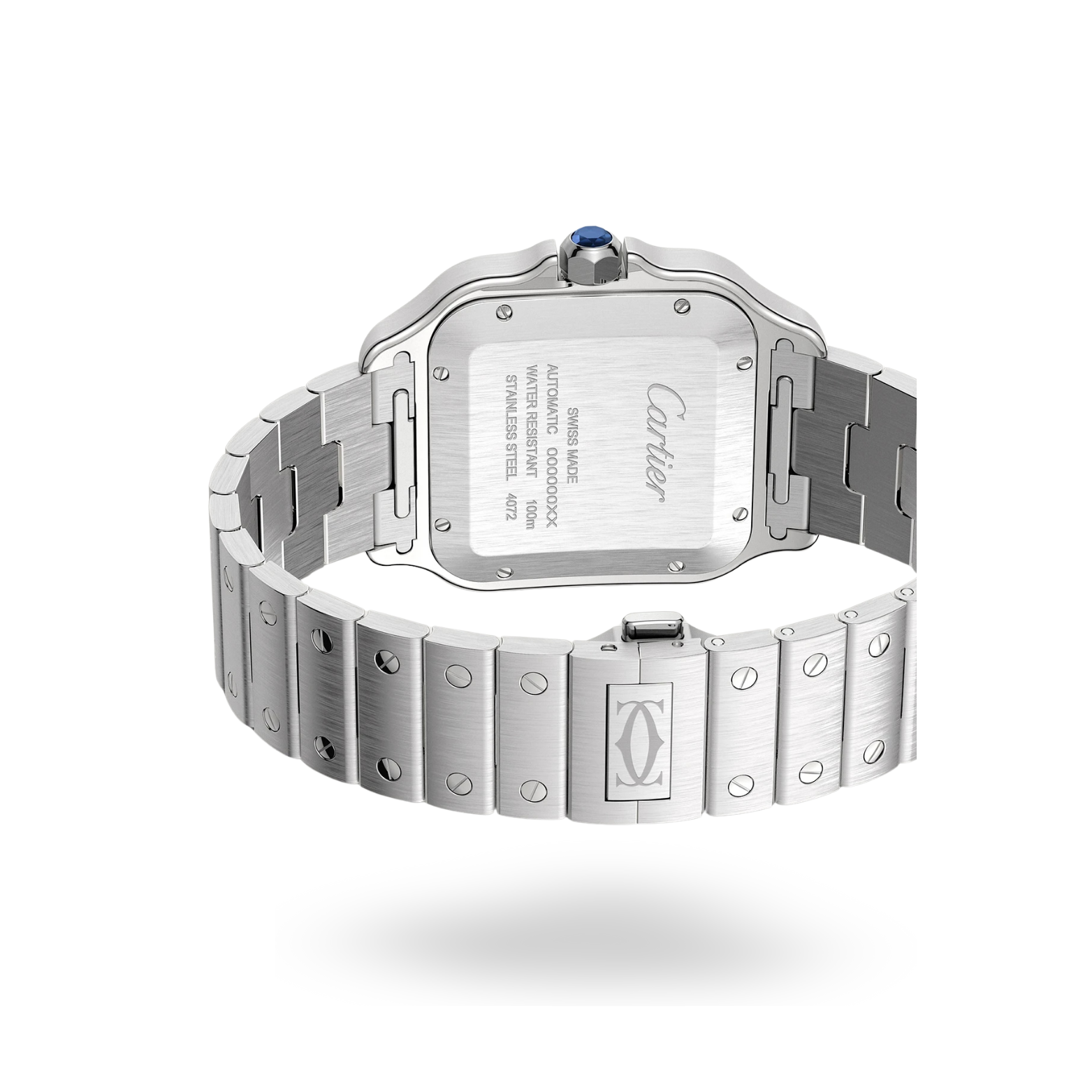 Santos de Cartier white dial