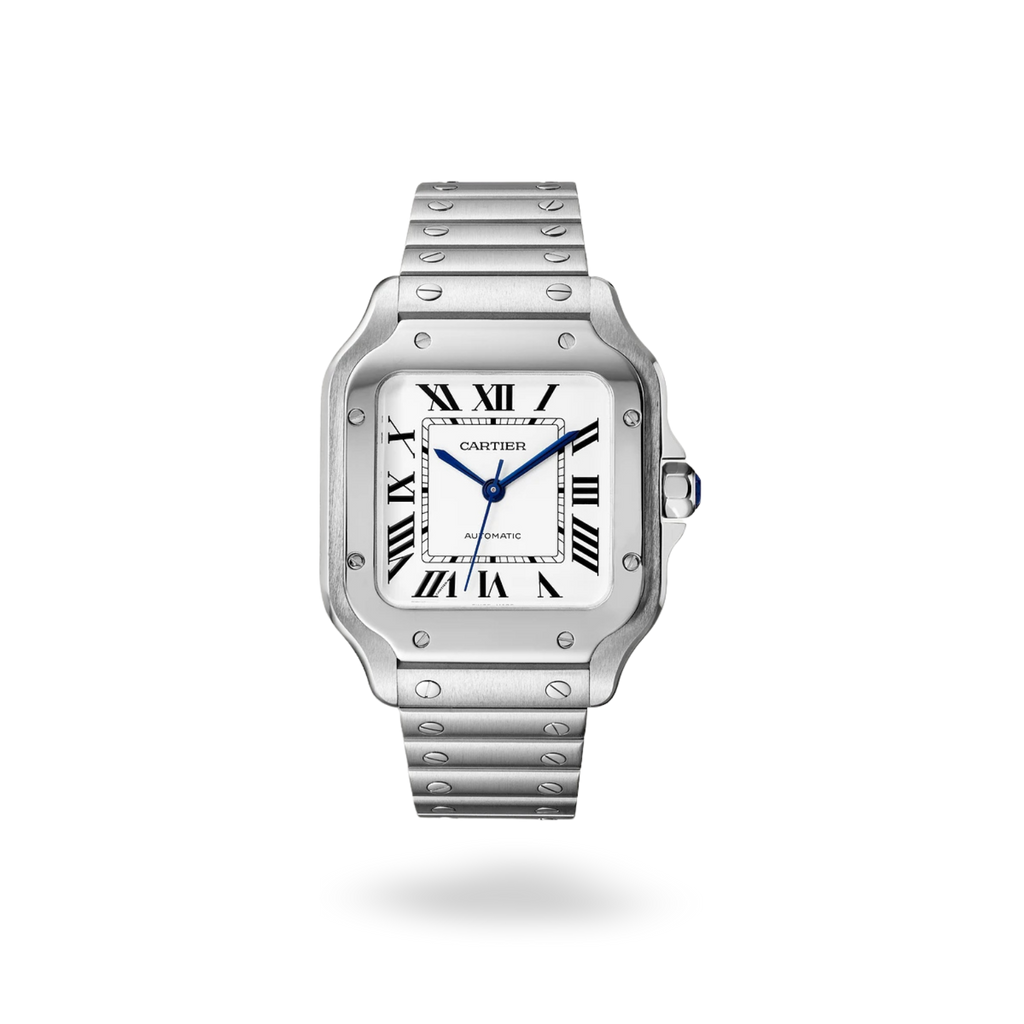 Santos de Cartier white dial