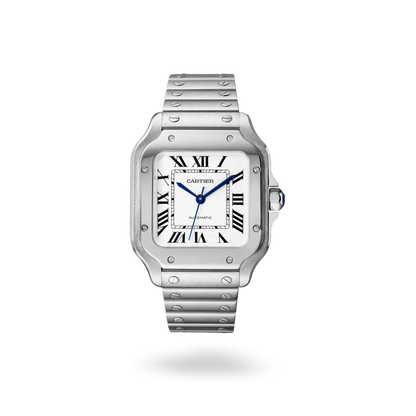 Santos de Cartier white dial