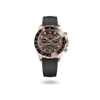 Rolex Cosmograph Daytona-40mm ( Black Rubber Strap )