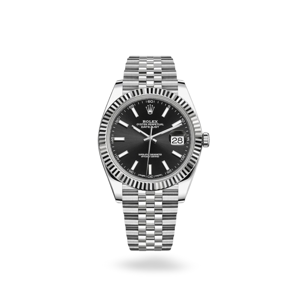 Rolex Date-just Black Dial