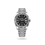 Rolex Date-just Black Dial