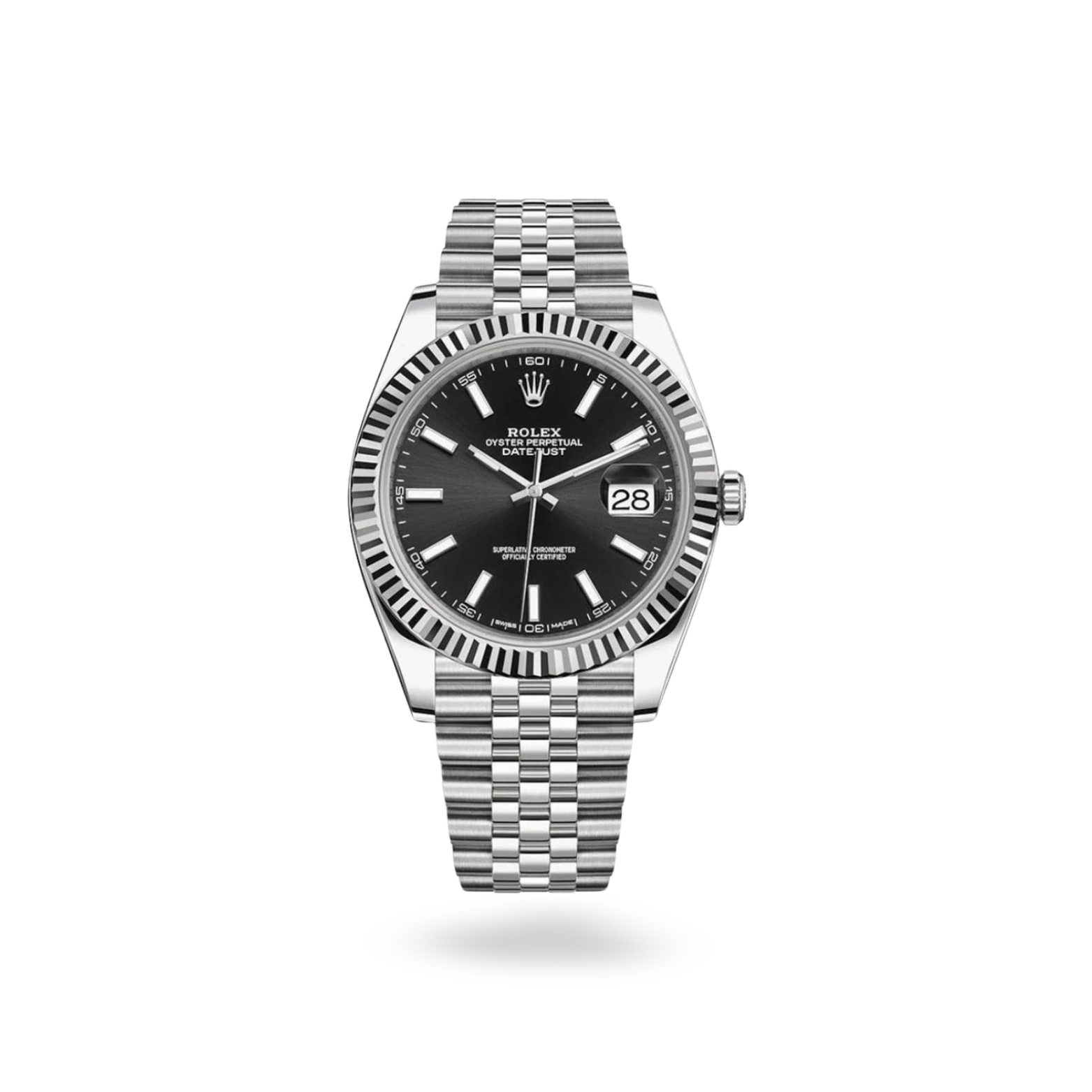 Rolex Date-just Black Dial