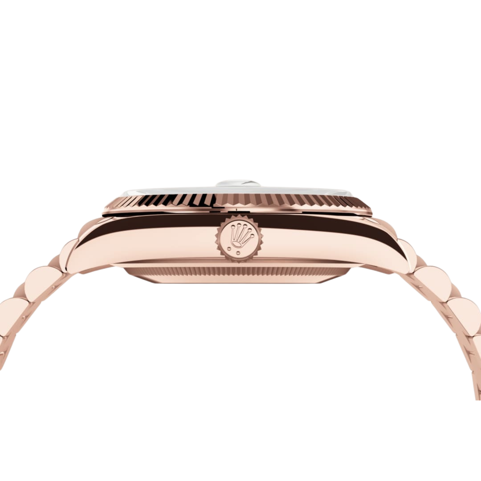 Rolex Day-date Roman Numerals Rose Gold - Gree Dial