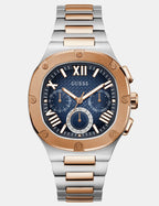 guess multifunction steel watch