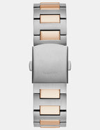 guess multifunction steel watch