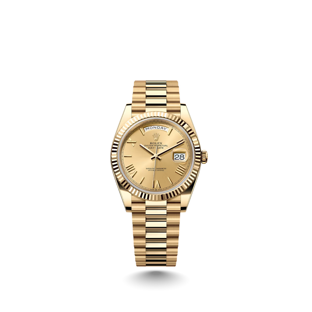 Day-date Roman Numerals Gold