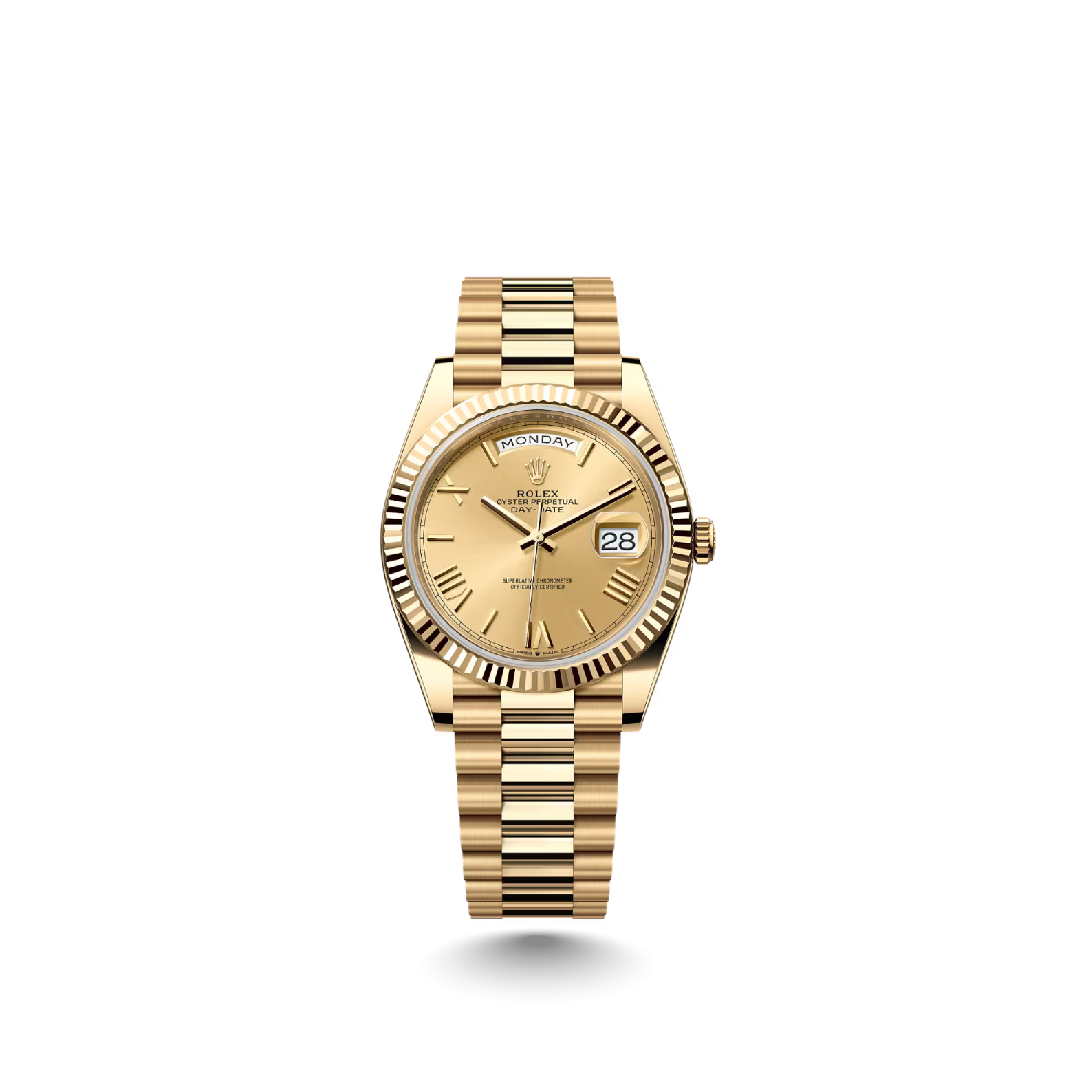 Day-date Roman Numerals Gold