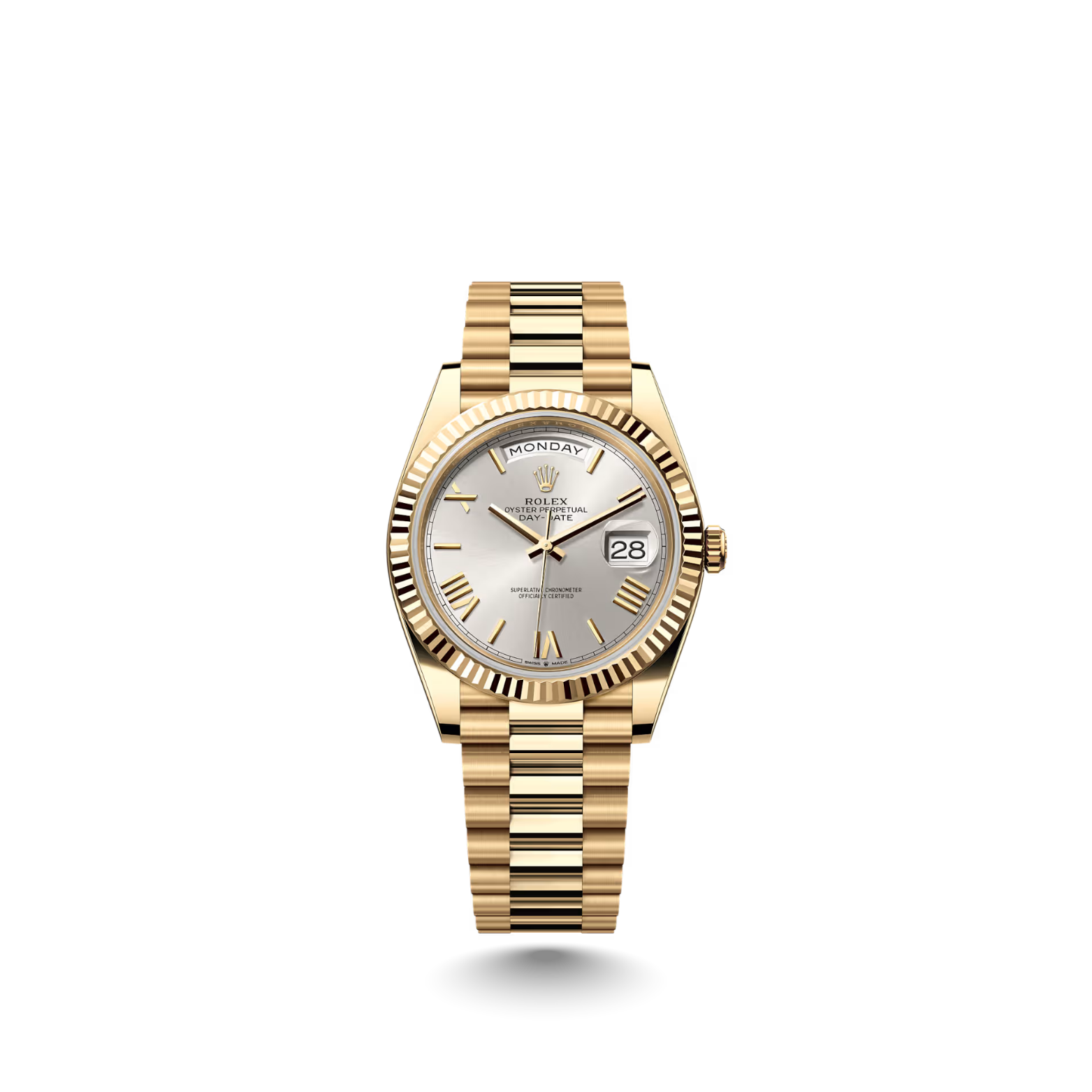 Day-date Roman Numerals Gold
