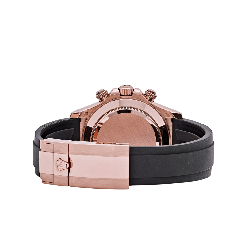 Rolex Cosmograph Daytona-40mm ( Black Rubber Strap )