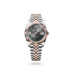 Rolex DateJust “Wimbledon” Two tone Rose Gold 5A SUPER CLONE